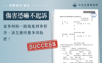 家事糾紛一路燒進刑事程序，該怎麼回應多項指控？