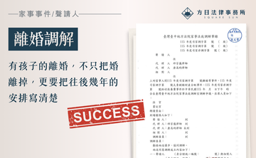 有孩子的離婚，不只把婚離掉，更要把往後幾年的安排寫清楚