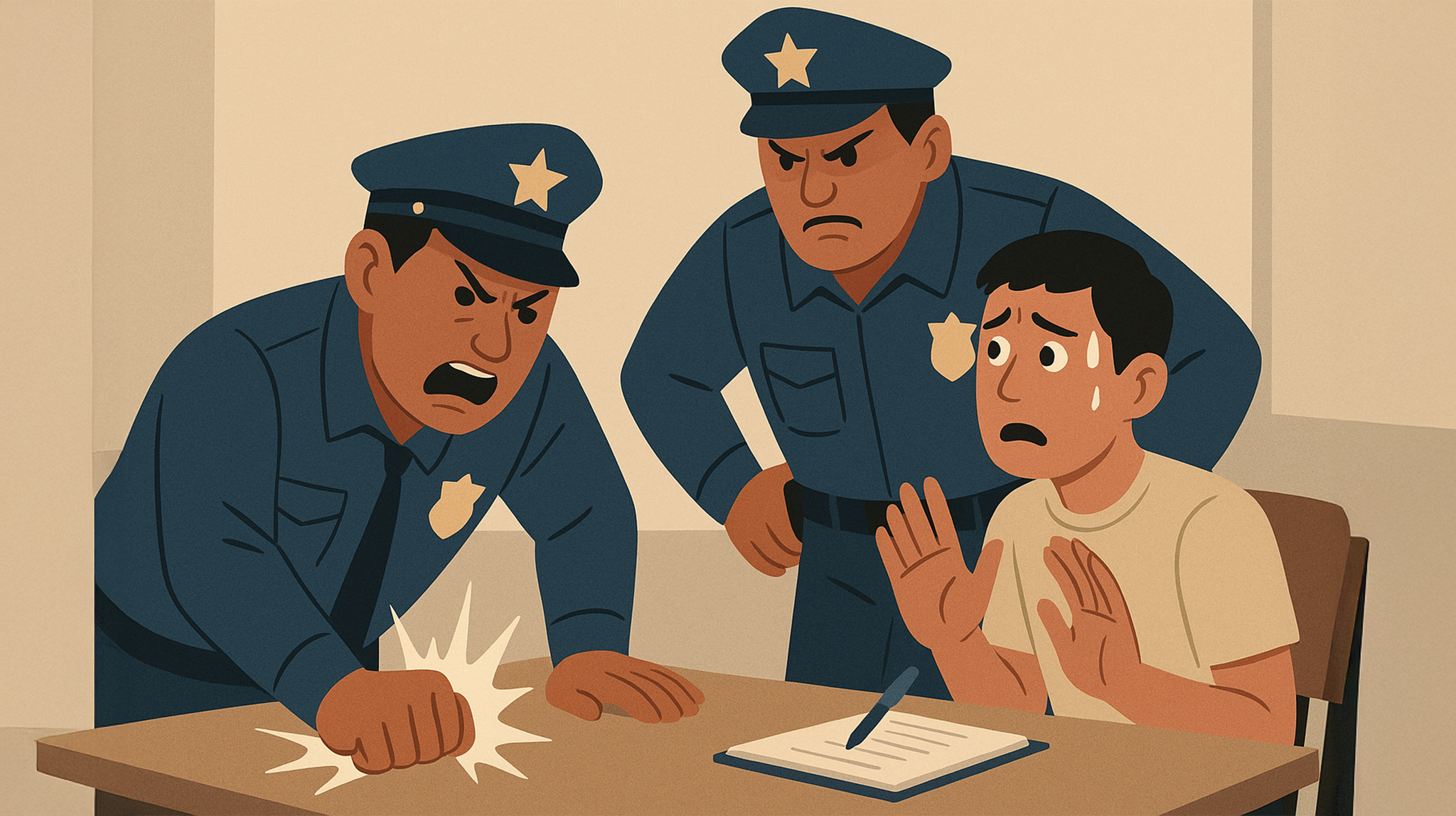 被警察威脅認罪後悔莫及？律師教你事後翻案的補救關鍵！