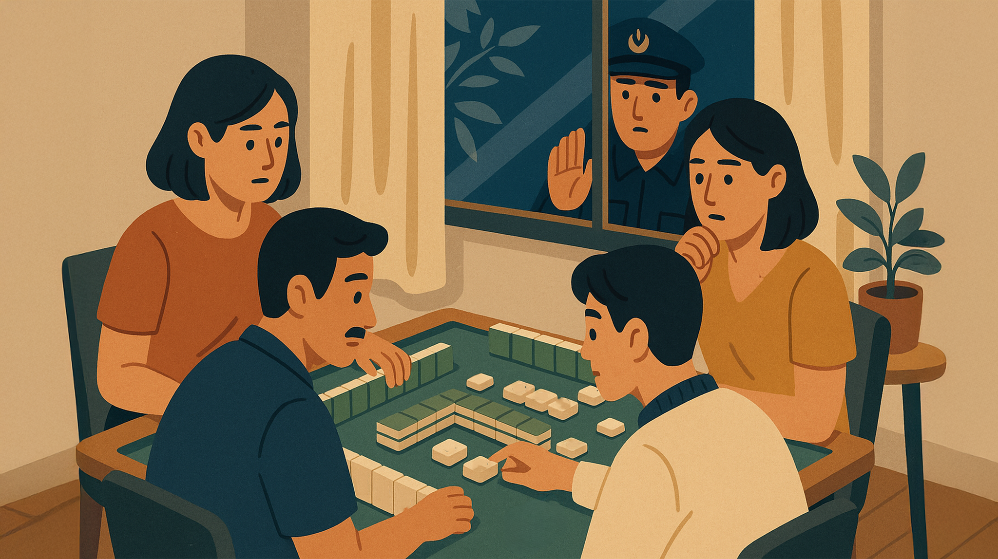 「打牌收場地費」會如何判刑？聚眾賭博、抽頭金與沒收一次搞懂