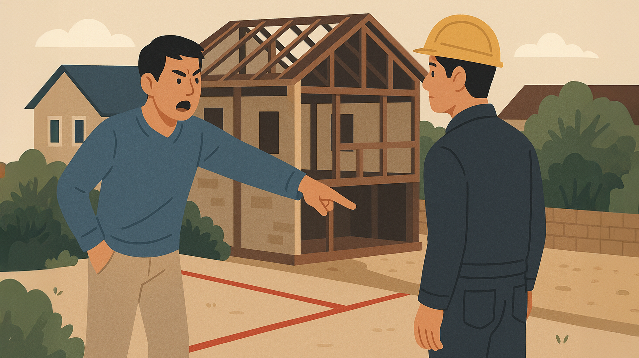 鄰居房屋越界怎麼辦？從法律解析到拆屋還地訴訟全攻略