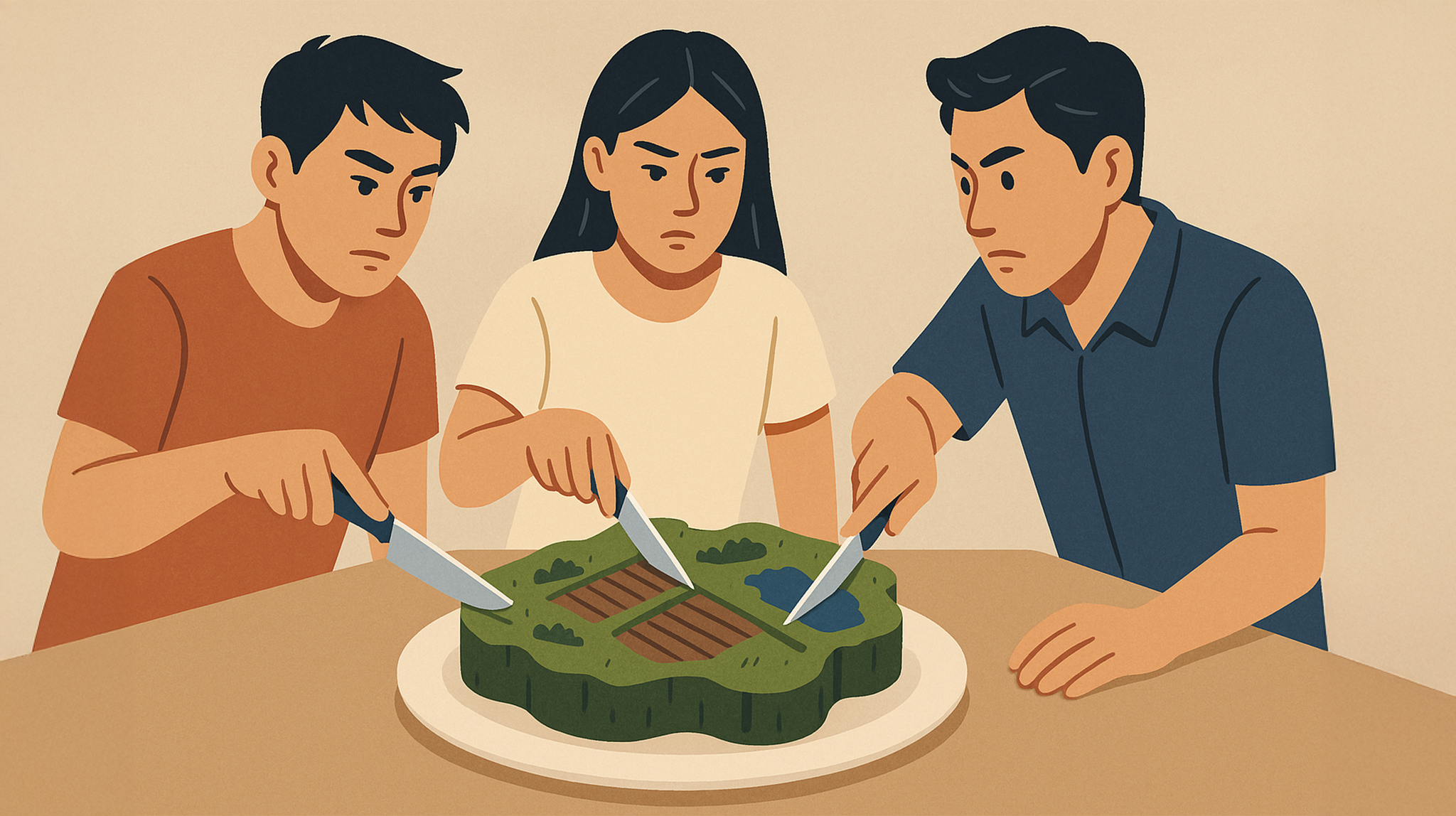 共有土地想分卻談不攏？教你合法處理，避免糾紛與法律風險！