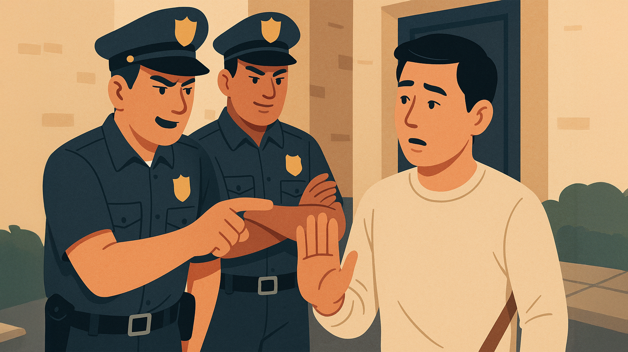 警察違法攔查怎麼辦？了解合理懷疑與比例原則的界線